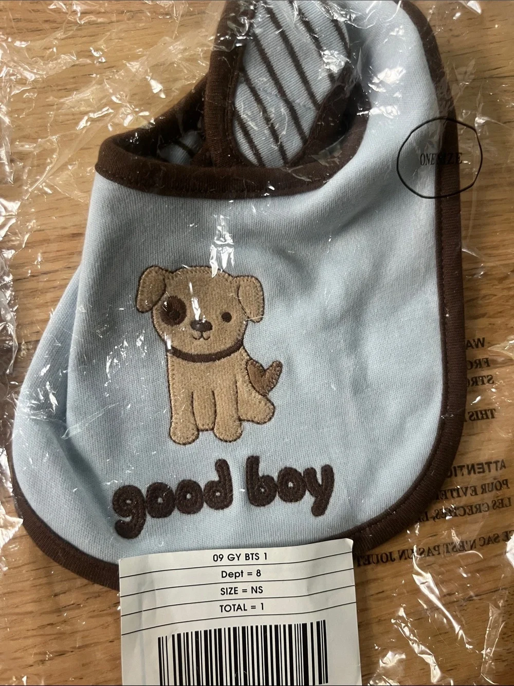 Gymboree/Gerber 'Good Boy' & Sports Baby Bib Set, NWT